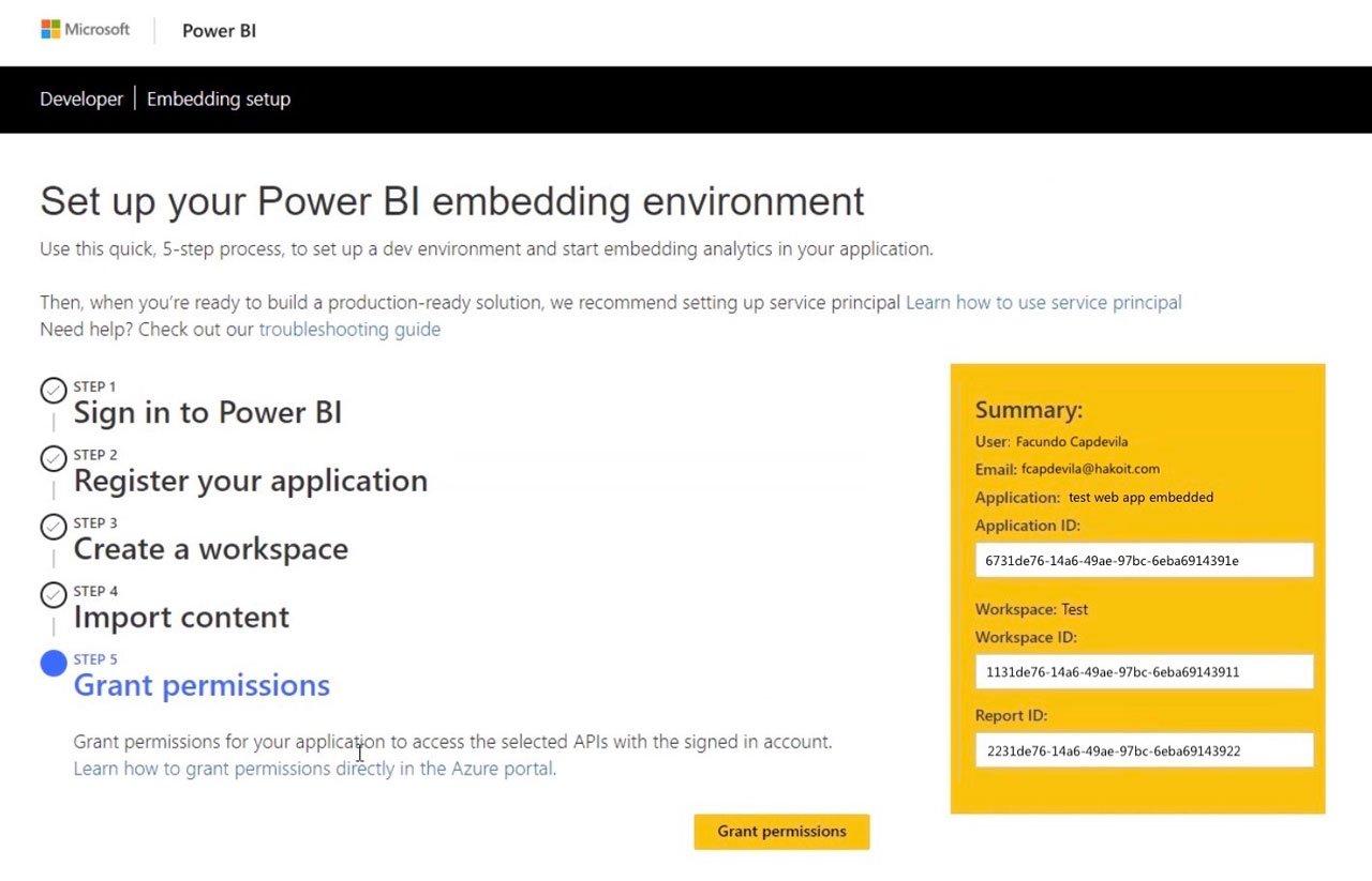 Embed Power BI Reports On Your Website or Portal – ASP.NET Core Back End &  React Front End