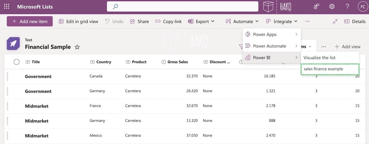 Power BI Report- Open dashboard power bi report - dashboard