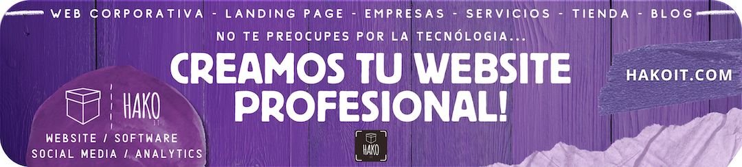 Sitio web profesional